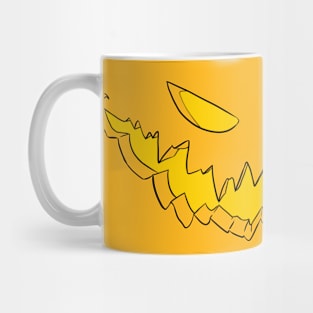 Smiley Pumpkin Mug